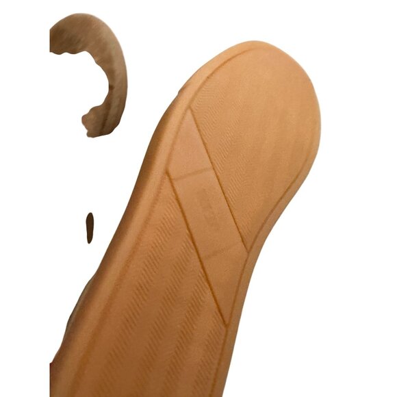 THURSDAY Women's Everyday Tan Suede Lace Up Sneakers Size 7 - Picture 4 of 10